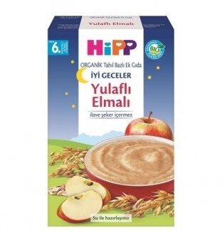 Hipp Organik Gece Yulaflı Elmalı 250 gr Kaşık Mama kullananlar yorumlar